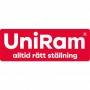 UniRam Alu Paket 8 x 18 m 73 cm stålplank