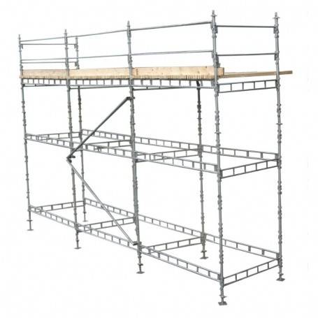 Unihak längdbalk 245 cm. 8150-245 Byggnadsställningar
