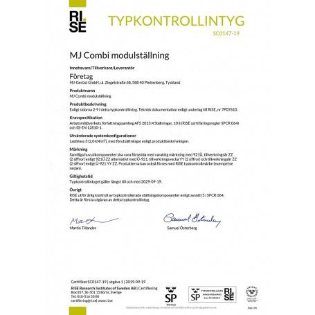 Koppling fast, järn Ø 48/48 mm - Unihak Byggställning